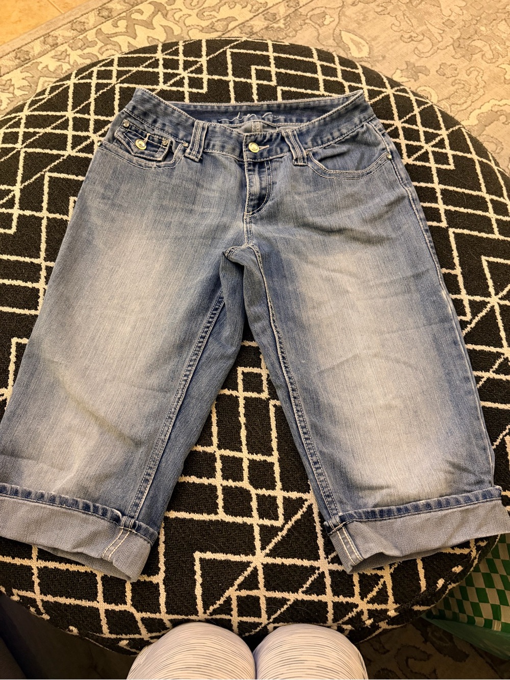 Light Blue Women's Denim shorts